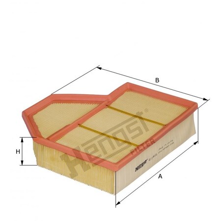 Hengst Air Filter, E141L E141L